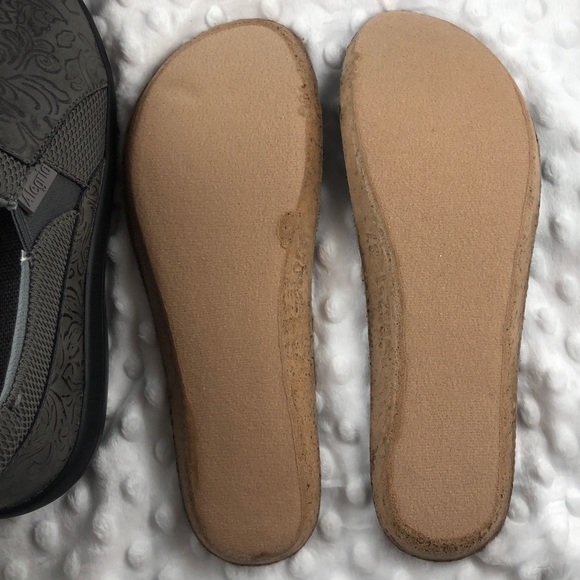 Alegria Duette Aged Ash Gray Shoes 7 EU 37 - Picture 8 of 9